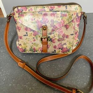 Patricia Nash Avellino style Antique Roses shoulder bag